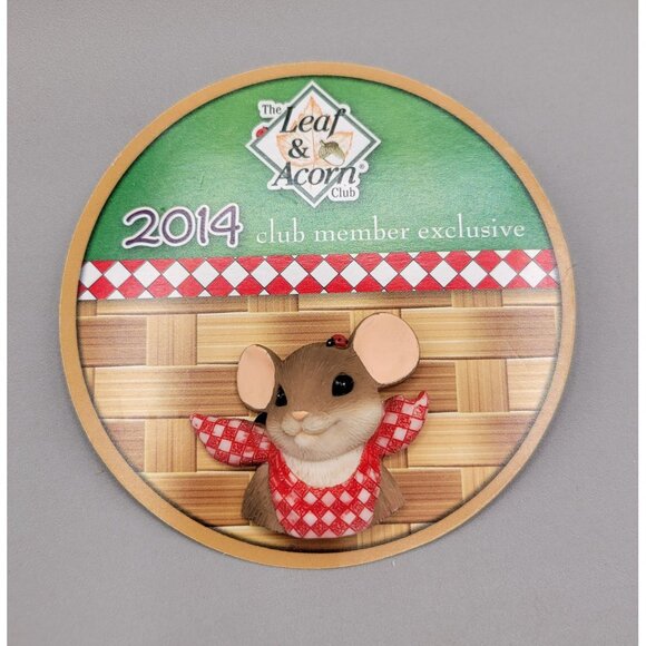 Charming Tails Life Is A Picnic Figurine and Pin Exclusive Members Only Kit - Picture 3 of 11